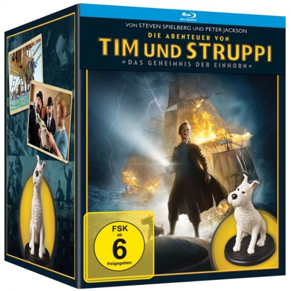 Galerie Mühlenhof, Essen Tim und Struppi Einhorn Bluray Box mit Weta