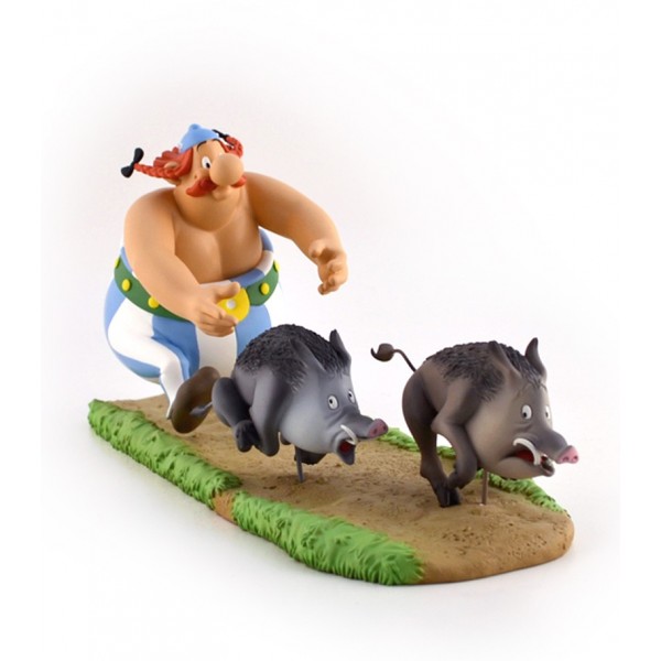 Asterix Figur Asterix Mit Wildschwein