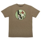 Tintin T-Shirt Die Zigarren des Paharo khaki Größe L