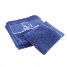 Tim und Struppi Handtuch & Waschlappen blau