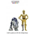 Star Wars Metal Droiden 2er Set mit C-3PO und R2-D2